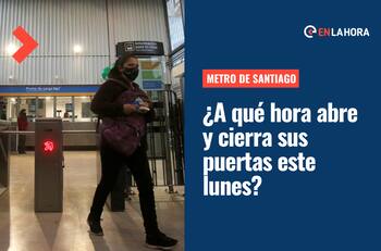 Metro de Santiago: Conoce sus horarios de funcionamiento para este lunes 23 de enero