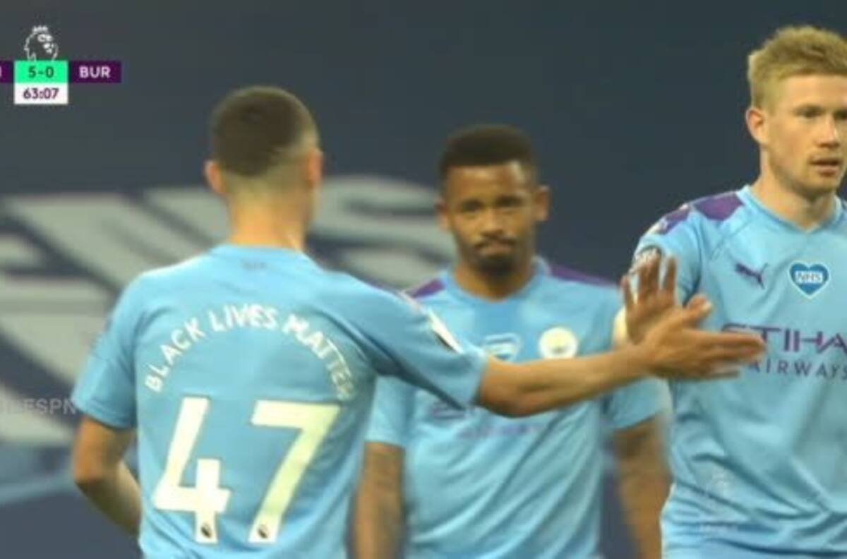 Phil Foden cerró la goleada del Manchester City ante el Burnley
