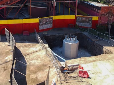 Así luce el Estadio Santa Laura a la espera de la inspección para decidir si se juega la Supercopa