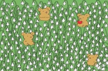 Acertijo Visual: ¿Eres capaz de encontrar las cuatro orugas escondidas en la imagen?