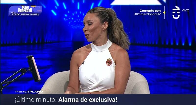Esta fue la primera gran bomba de la periodista en el programa.