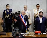 VIDEO | El momento en que José Antonio Kast es investido como Presidente de la República