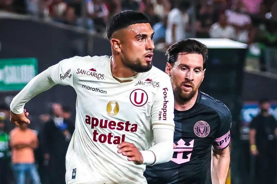 Ureña jugó contra Inter Miami este año en un amistoso.
