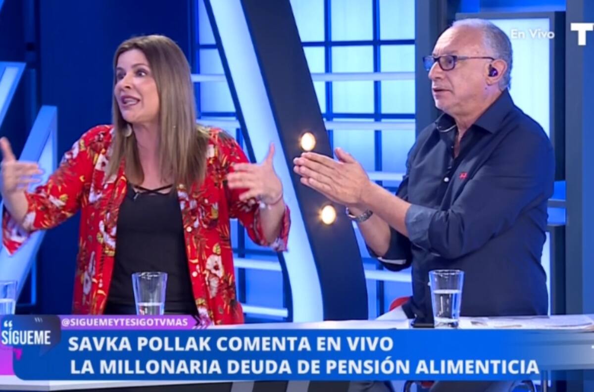 Se paró y se fue del estudio: Mauricio Israel fue encarado duramente por Savka Pollak en "Sígueme y te sigo"