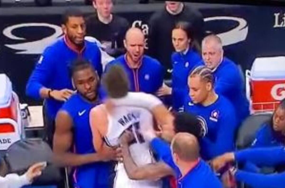 VIDEO | Escándalo en la NBA: dos jugadores protagonizan feroz pelea y uno terminó noqueado