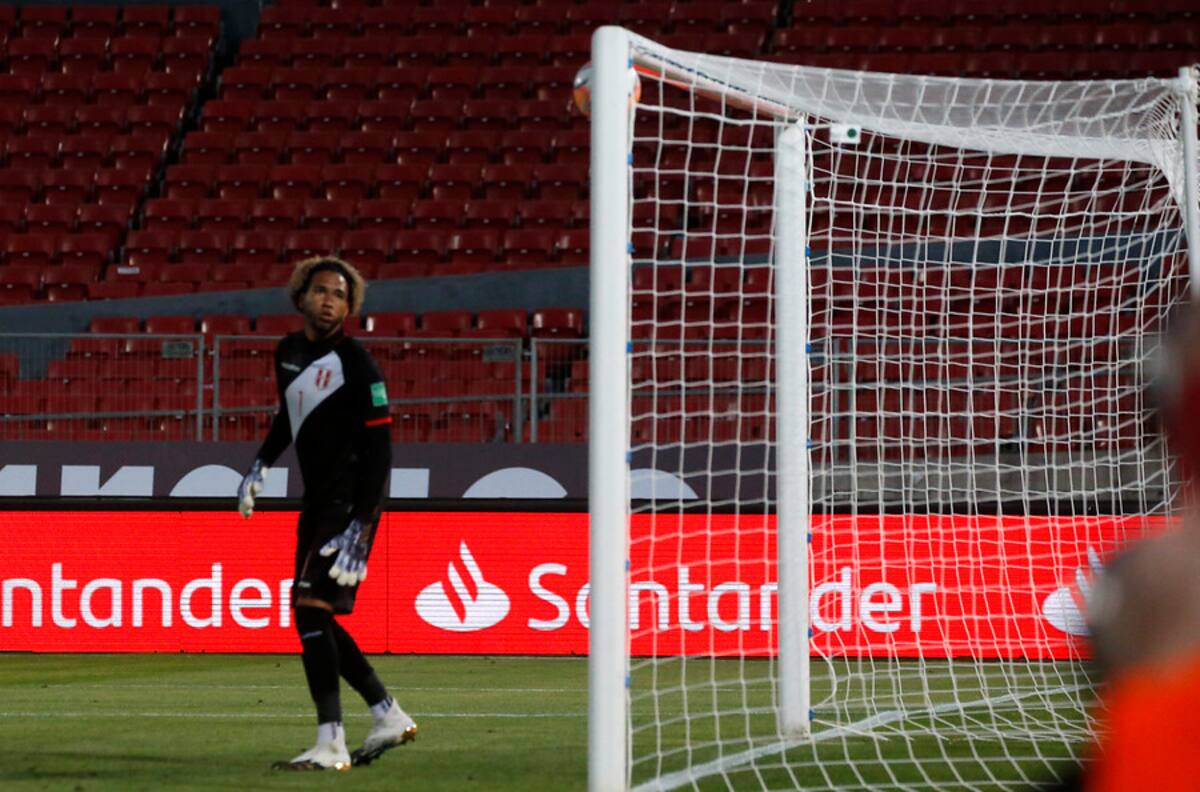 Pedro Gallese lamentó el triunfo de la Roja sobre Perú: "Regalamos un tiempo"