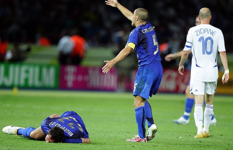 quedó en la historia al generar la expulsión de Zinedine Zidane