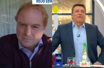 La sutil broma de Julio César a Rojo Edwards en "Contigo en la mañana": "El único rojo que no ganó"