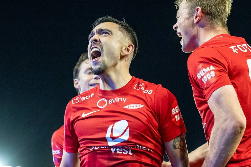 Niklas Castro es genio y figura del SK Brann.