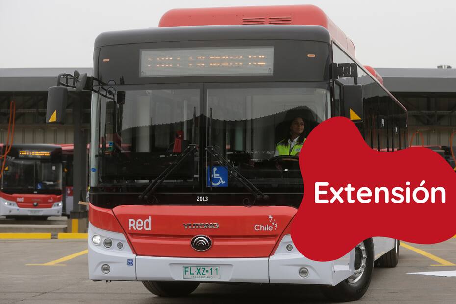 Estos son los recorridos que se extendieron.