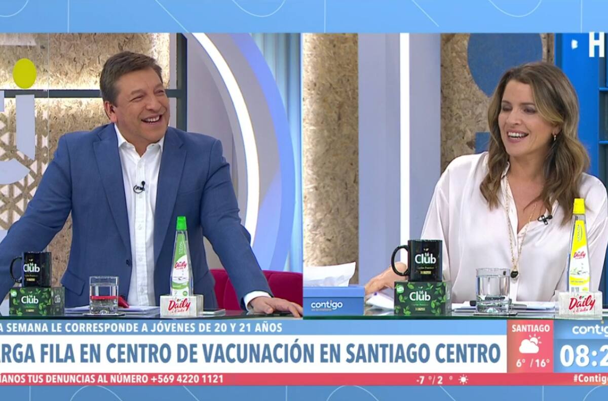 "¡A eso se le llama salir apurado!": Julio César Rodríguez siguió bromeando a Monserrat Álvarez tras hallar prenda interior en el suelo de su camarín