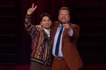 A un mes del Festival de Viña 2023, Fabrizio Copano triunfa en programa de James Corden