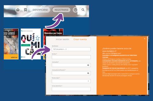 Así se crea una cuenta en la plataforma.