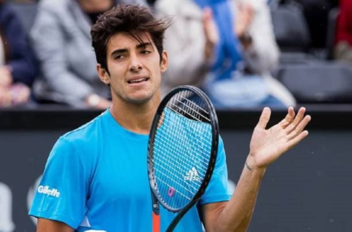 Cristian Garín accedió a los cuartos de final de Estoril tras retiro de Gasquet