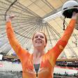 ¡Asombroso! Hetty Van de Wouw rompió dos veces su récord internacional en el Mundial de Ciclismo de Pista