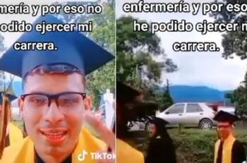 “Me gradué copiando en los exámenes” Tiktoker hace broma y le cancelan el Título