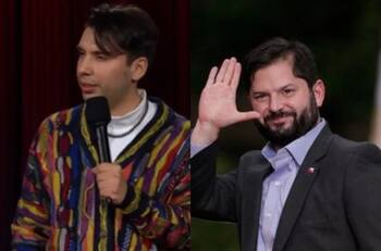 “Le va a dar ansiedad”: Las bromas de Fabrizio Copano al presidente Gabriel Boric en su presentación con James Corden