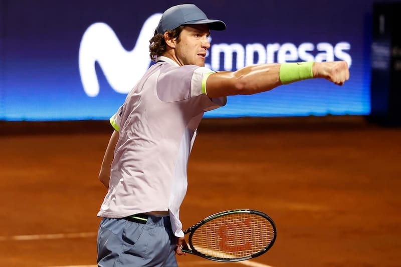 El tenista chileno sigue en carrera en Montecarlo.
Felipe Zanca/Photosport