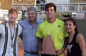 Luto en el tenis chileno: muere el padre de Cristian Garin