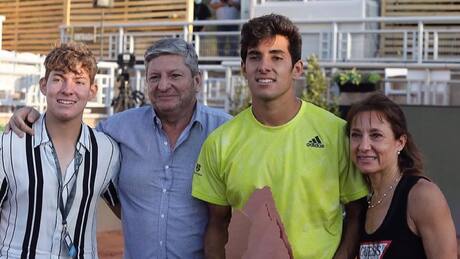 Luto en el tenis chileno: muere el padre de Cristian Garin