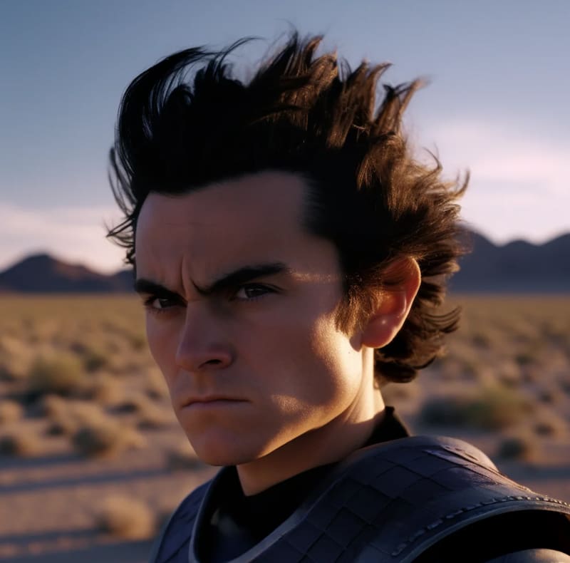 Vegeta, según la IA.