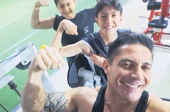 “A veces cuesta motivarlos”: Pato Laguna revela cómo es entrenar con sus hijos, Patricio y José Ignacio