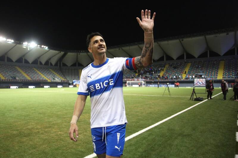 , delantero de la Universidad Católica. Foto: Agencia Aton.