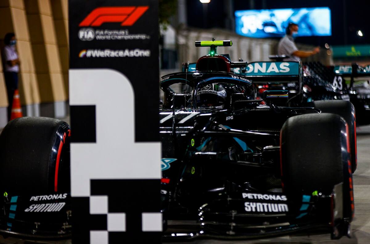 Fórmula 1: Valtteri Bottas se quedó con la Pole Position en el Gran Premio de Sakhir