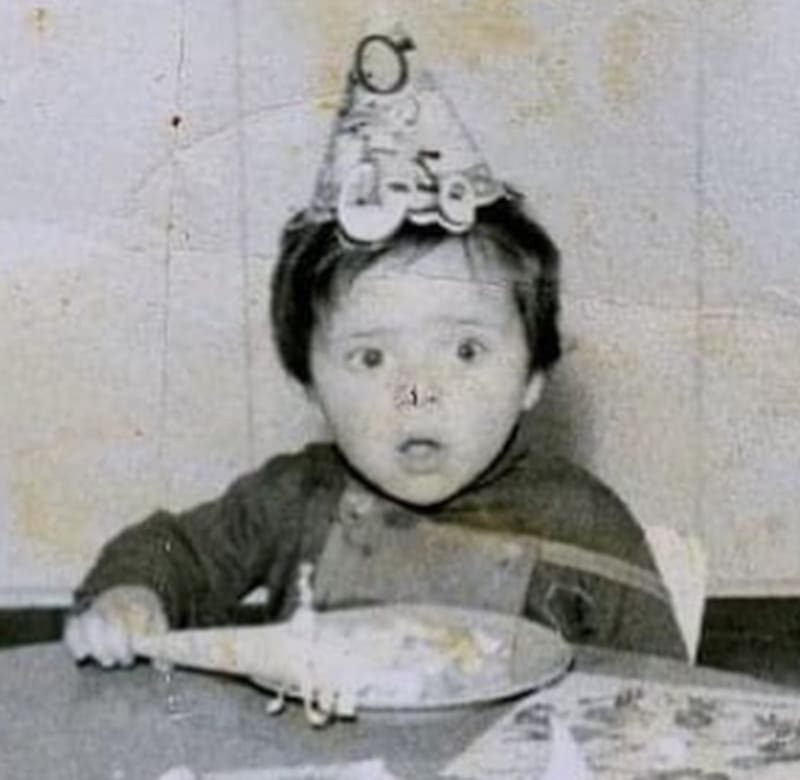 Patricio Cisternas en su cumpleaños número 1. Créditos: Instagram