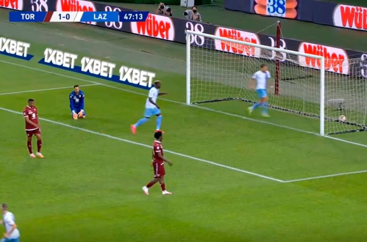 Apareció el goleador: Ciro Immobile anotó el empate de Lazio ante Torino