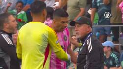 Asquerosa acción de Luis Suárez: el uruguayo escupió a un rival tras la goleada al Inter de Miami