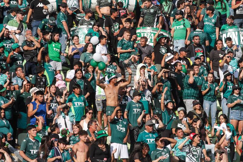 Wanderers sigue mostrando su popularidad en las tribunas.