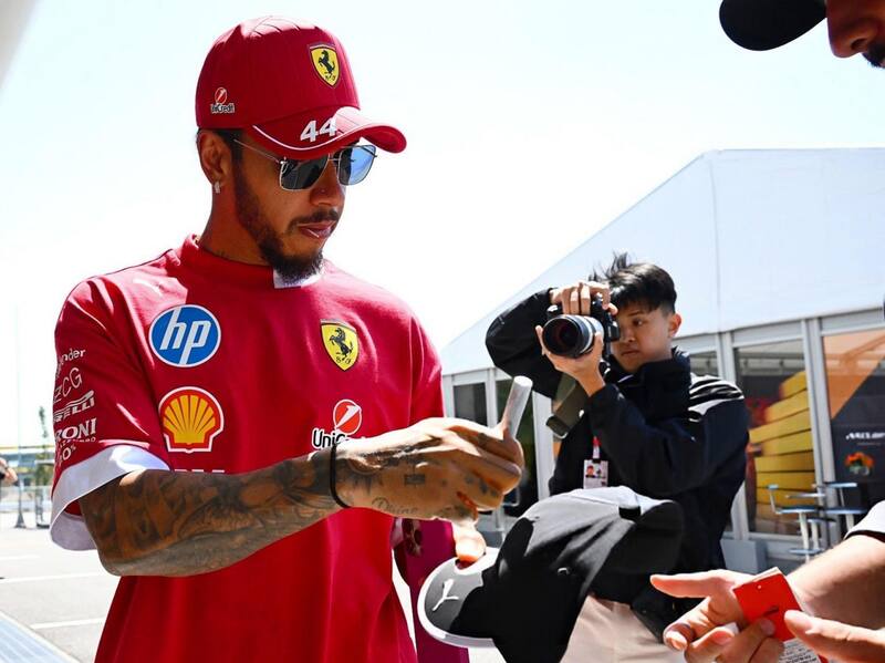Fórmula 1, Lewis Hamilton en Ferrari. Foto: Ferrari