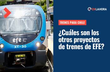 Trenes para Chile: ¿Cuáles son los otros proyecto ferroviarios de EFE?