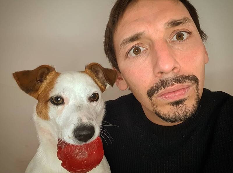 Rodrigo Gallina junto a Morita