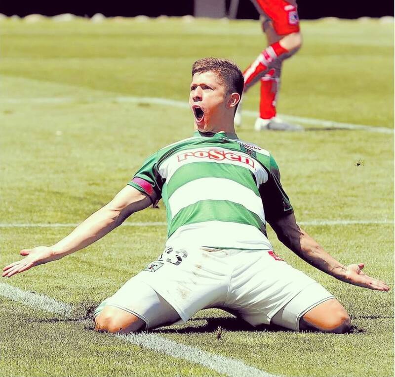 Fue figura de Temuco en la campaña 2016 cuando consiguió el ascenso. Foto: Instagram Cris Martínez.