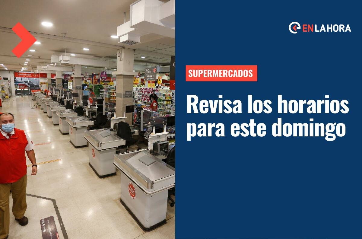 Horario supermercados: ¿A qué hora abre y cierra hoy Jumbo, Lider, Tottus, Unimarc, Mayorista 10 y Santa Isabel?