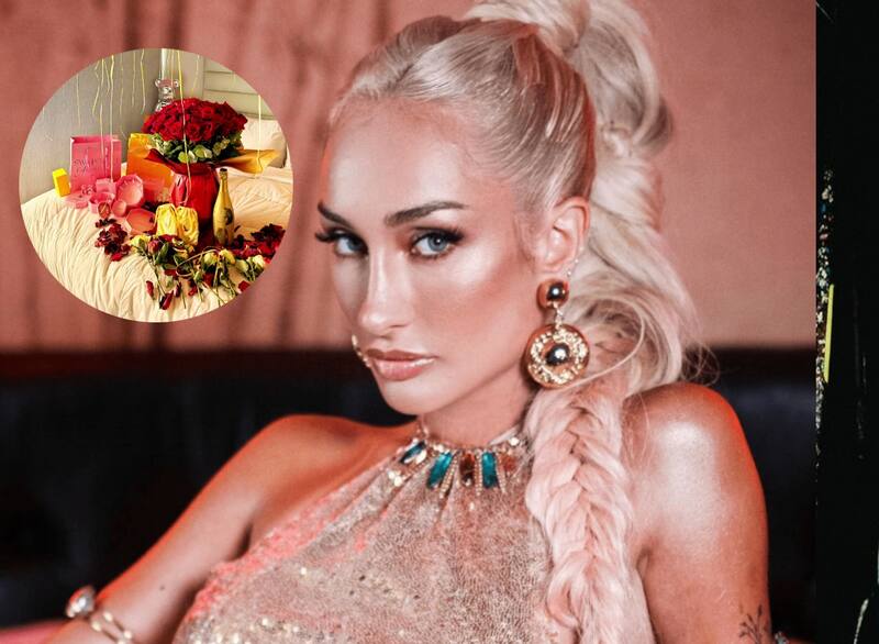 La artista ya había sido vinculada al productor musical.