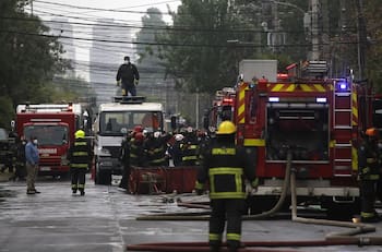VIDEO | Incendio afectó a reconocida discoteque Bunker: Se desconoce qué inició el fuego