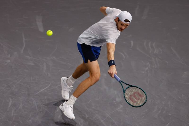 El chileno perdió en dos sets ante el checo Jiří Lehečka. Foto: EFE