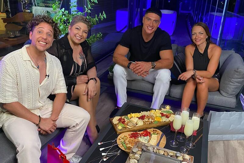 cocinó con su hijo en "La Divina Comida" y el joven se cortó un dedo