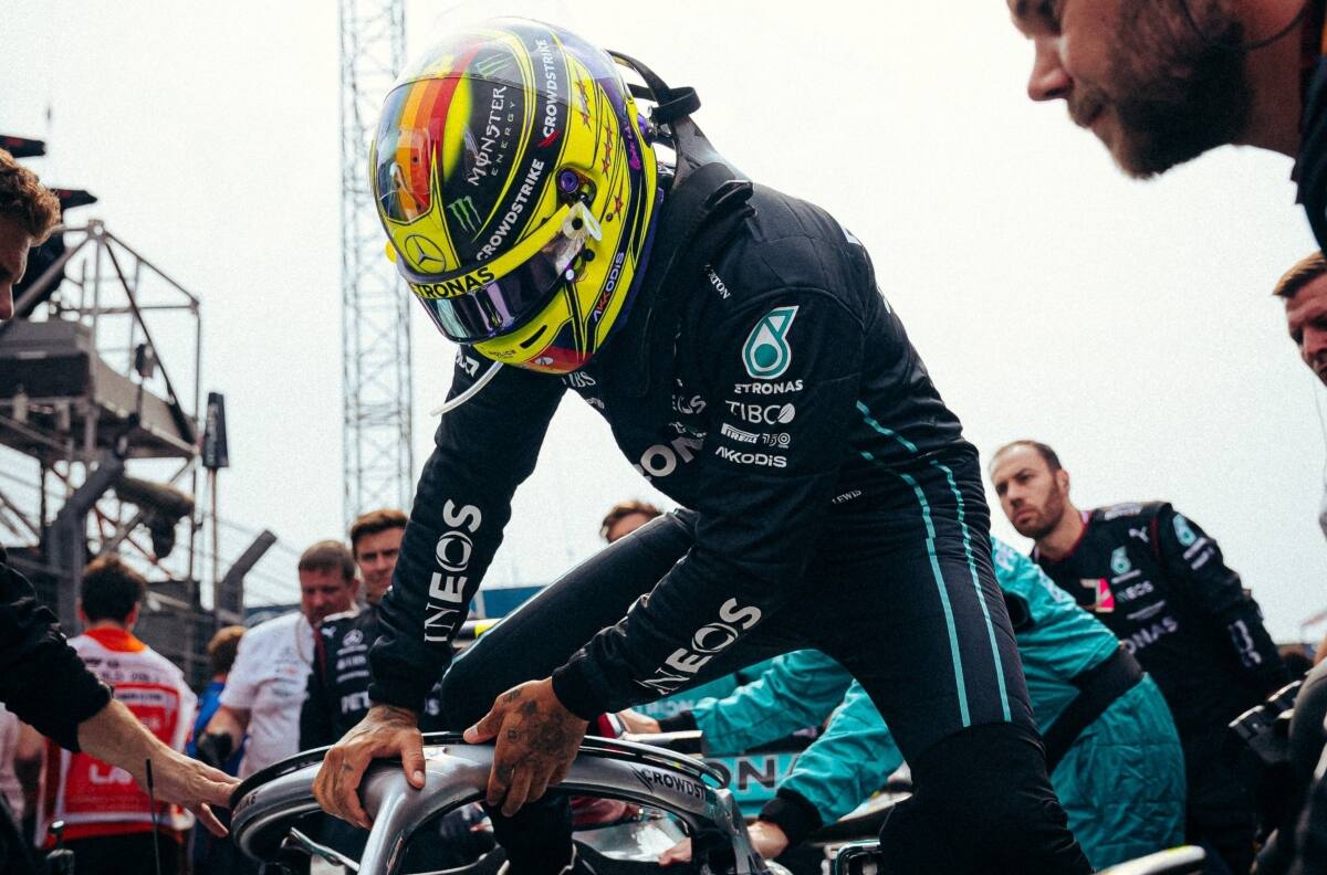 VIDEO | "Cómo me cag...": La rabia de Lewis Hamilton con Mercedes en el Gran Premio de Países Bajos