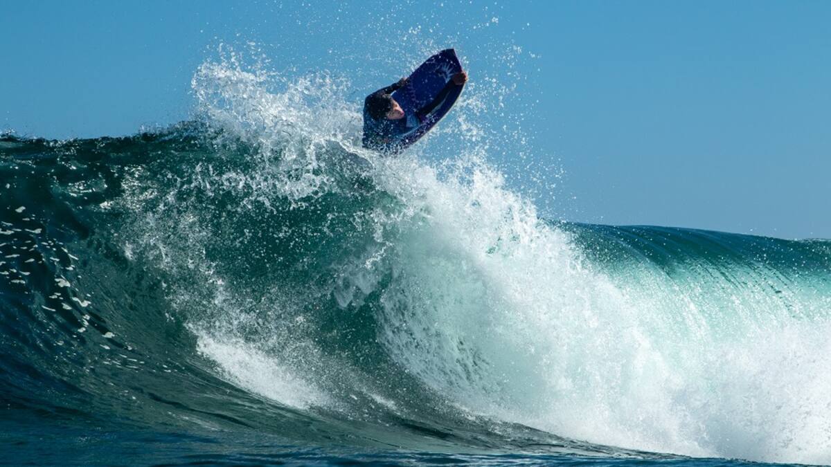 Nelson Flores muestra su poderío en el Bellavista Bodyboard Pro 2019