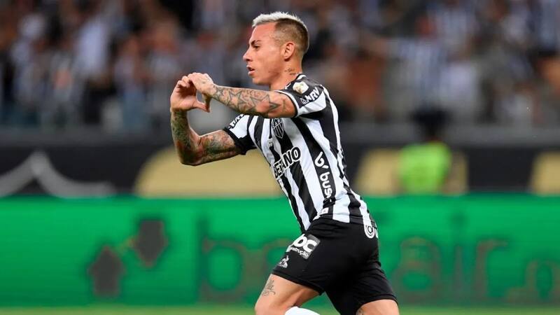 Eduardo Vargas fue declarado intransferible en el Atlético Mineiro.