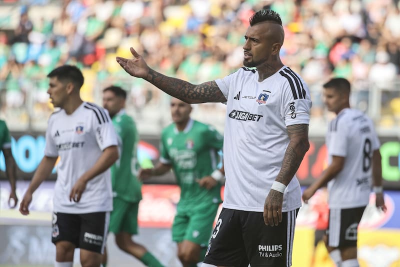 Se lució en el triunfo de Colo Colo. Foto: Agencia Aton.