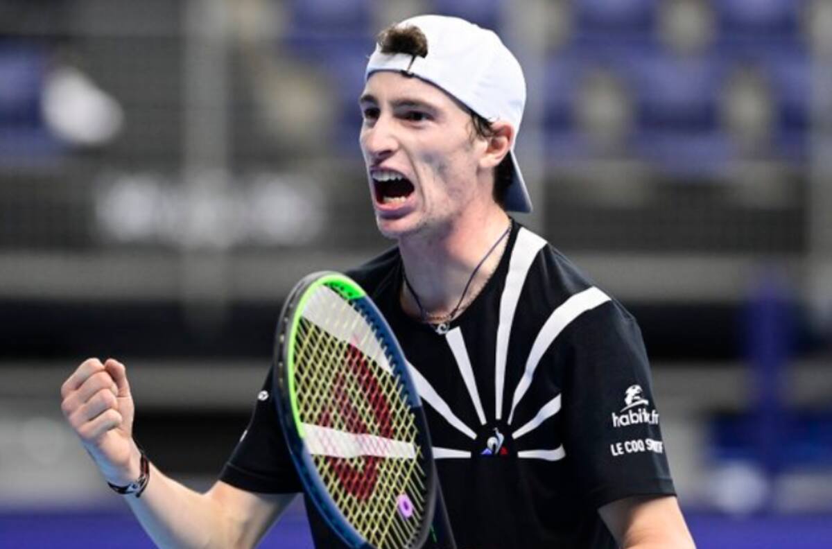 Ugo Humbert se instaló en la final del ATP de Amberes y espera por Alex De Miñaur o Grigor Dimitrov