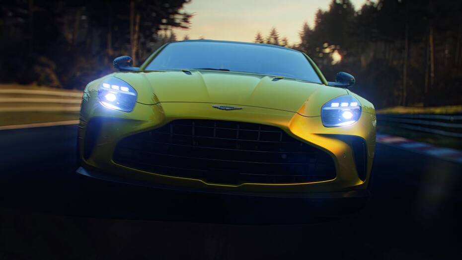 Estas son las primeras imágenes del nuevo Aston Martin Vantage 2024