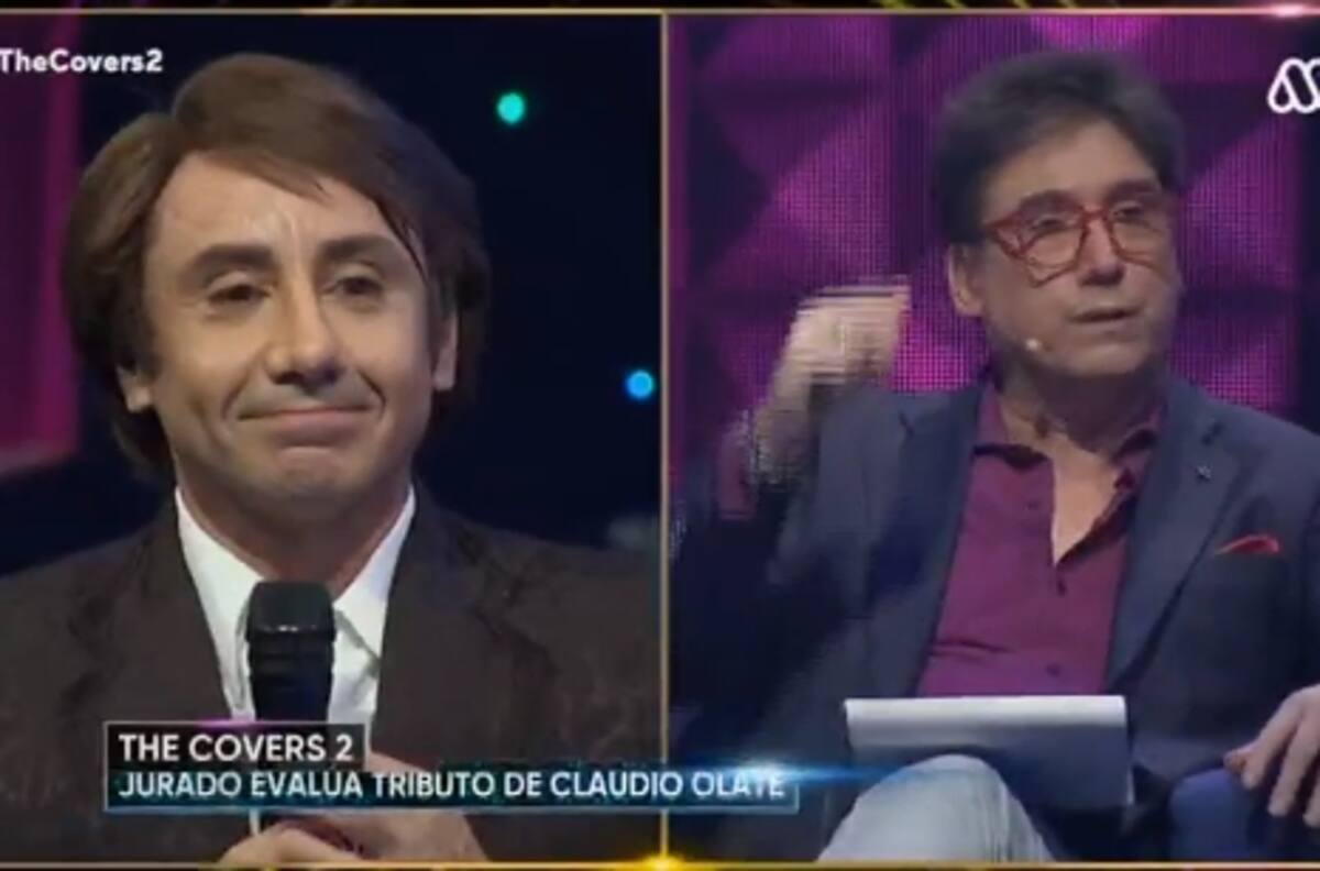 "Hoy te luciste": La aplaudida presentación de Claudio Olate como Raphael en The Covers 2