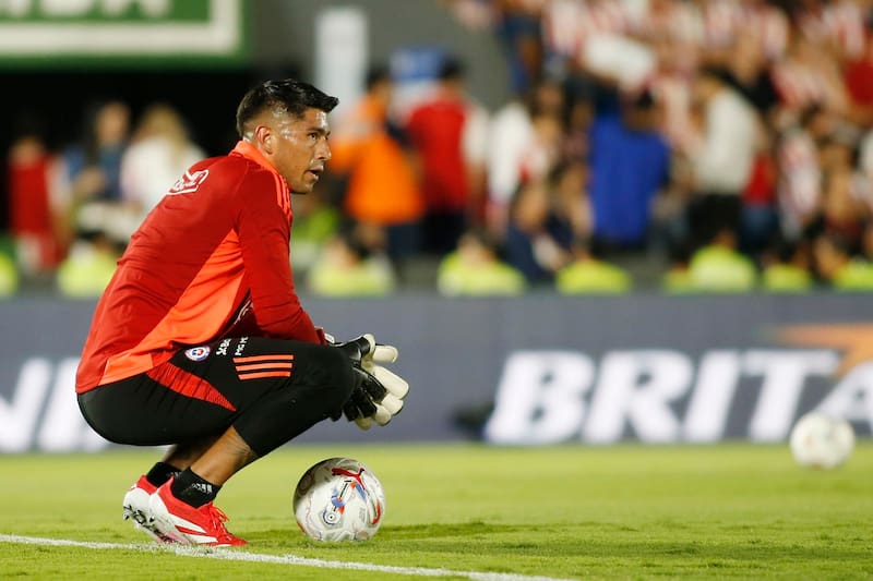 , arquero de la Selección Chilena. Agencia Aton