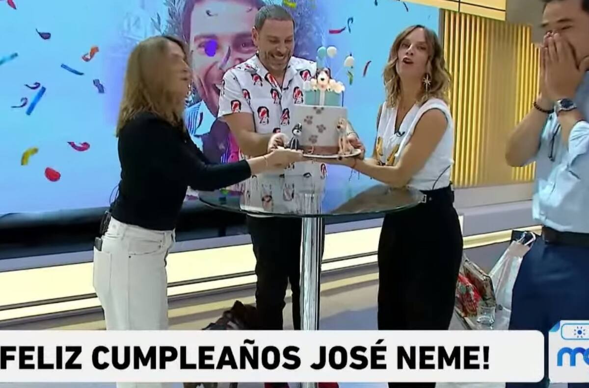 "Siempre lo quise y llegó": El especial e inesperado regalo que recibió José Antonio Neme por su cumpleaños en "Mucho Gusto"